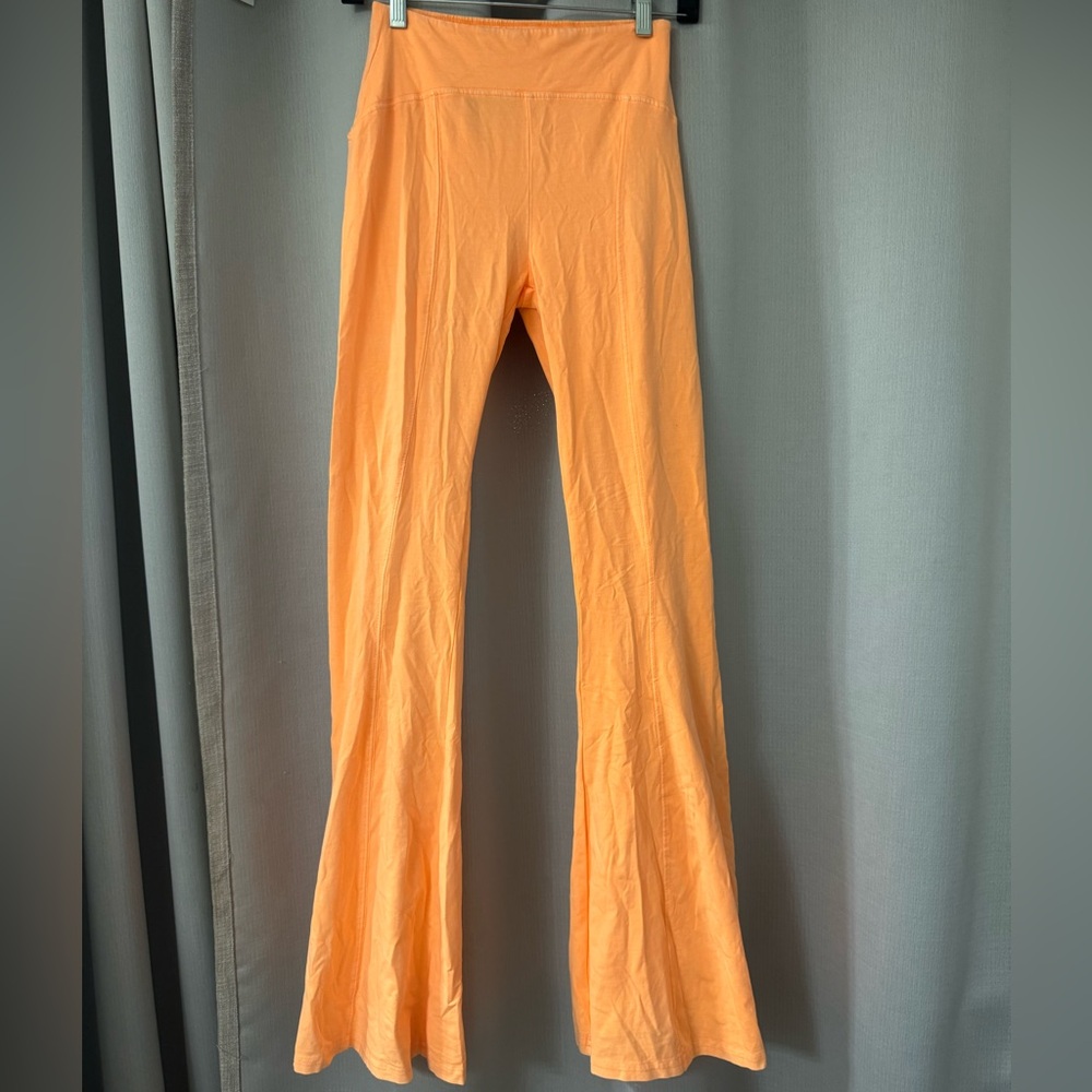 Urban Outfitters Bright Orange Flared Pants